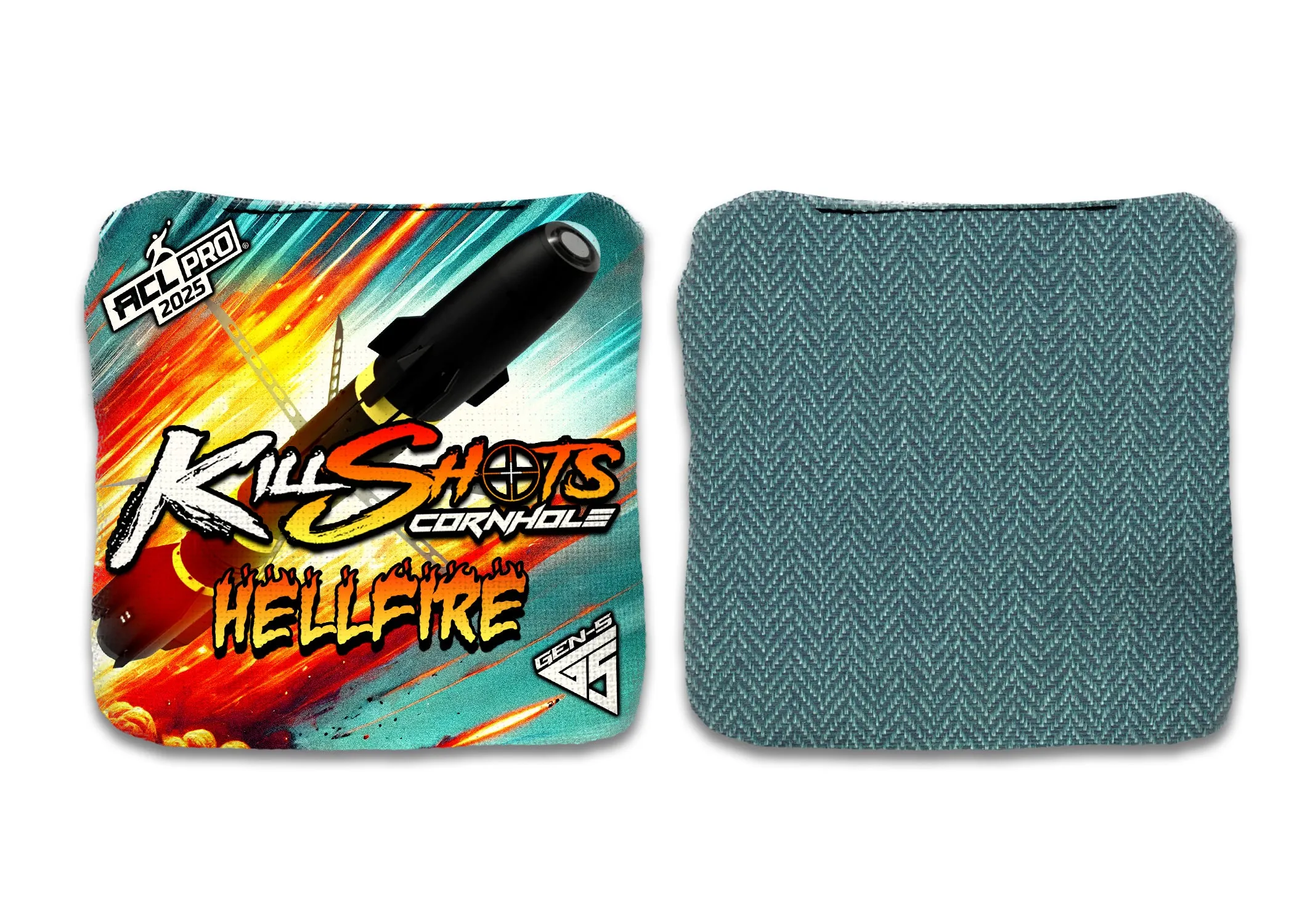 Killshots Cornhole | Hellfire Series | Limited Edition | 2025 ACL Pro Cornhole Bags