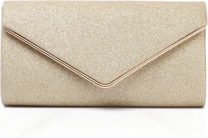 Labair Shining Envelope Clutch Purses for Women Evening Purses and Clutches For Wedding Party.