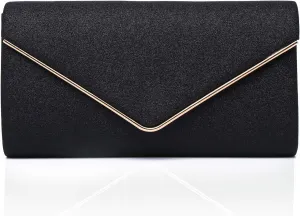 Labair Shining Envelope Clutch Purses for Women Evening Purses and Clutches For Wedding Party.