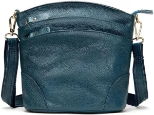 Large Capacity Hobo Handbag Leather Travel Messenger Satchel Crossbody for Women