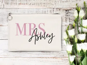 Large Clutch Bag For Wedding Gift 12"W x 8"H (30 cm x 21 cm) - Custom Cotton Big Clutch Bag - Wedding cotton clutch gift - Clutch Wedding Clutch Bagg