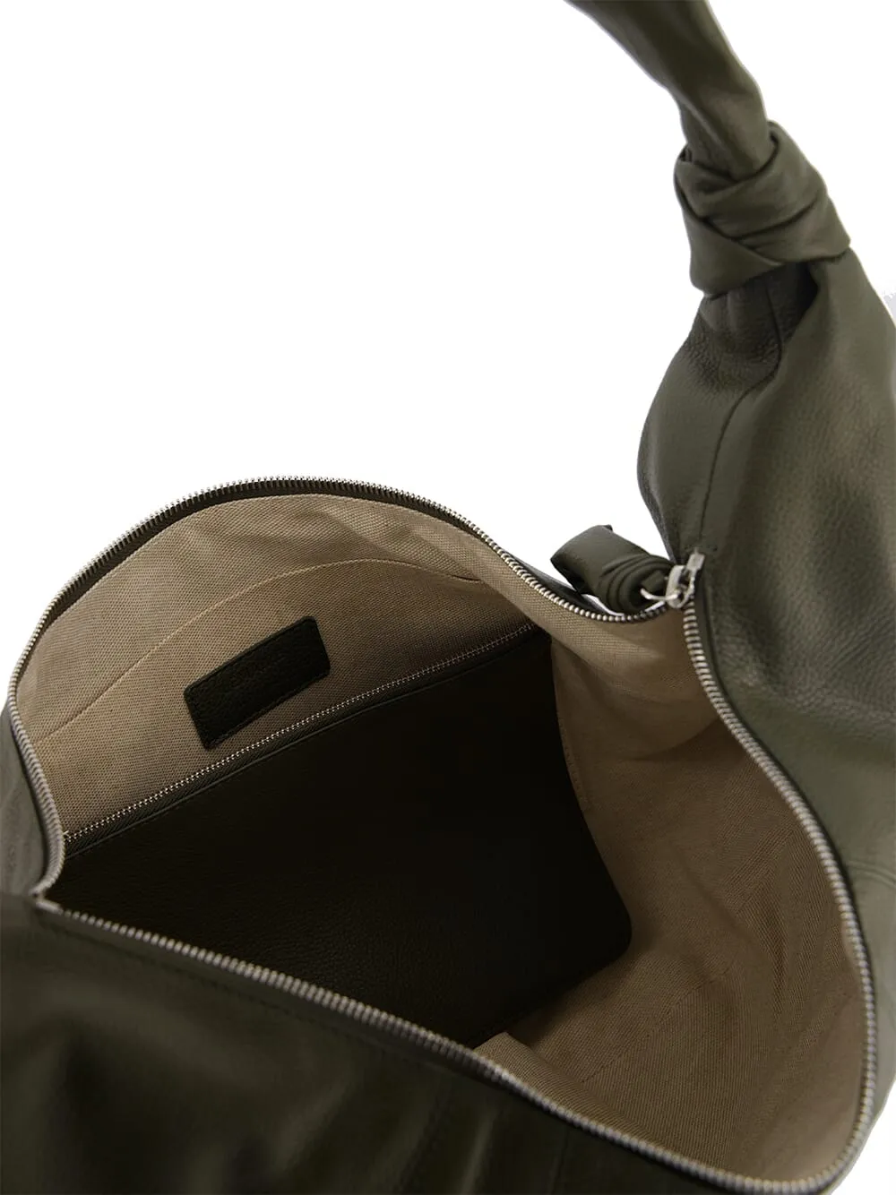 Large Croissant Leather Bag