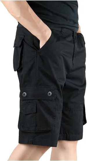 LCMTWX Cargo Shorts for Men Summer Casual Outdoor Hiking Pants Lightweight Athletic Pants for Loose Fit Sports Joggers