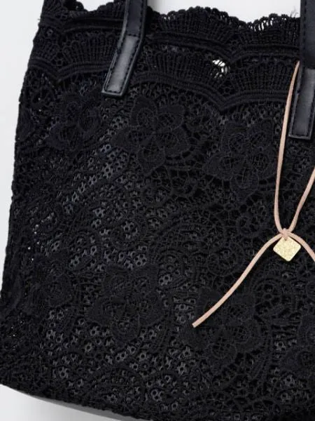 LE PUY Lace Inspired Tote Bag