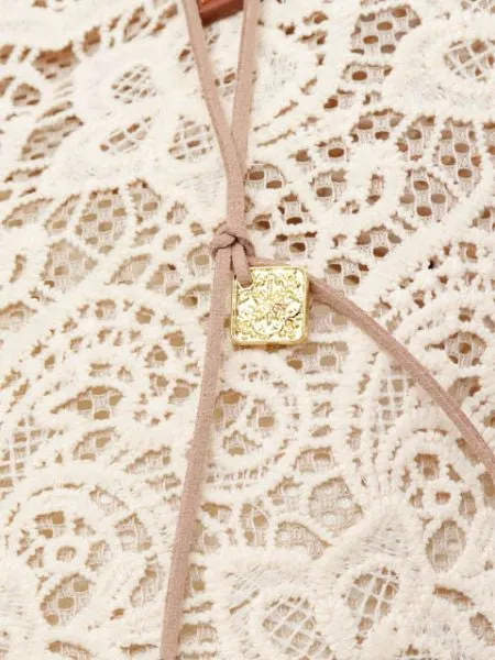 LE PUY Lace Inspired Tote Bag