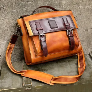 Leather Bag Backpack Budget-friendly Travel  Mens Men's Shoulder Cow Bag Convenient Style Military Luxury backpack