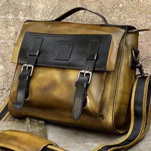 Leather Bag Backpack Budget-friendly Travel  Mens Men's Shoulder Cow Bag Convenient Style Military Luxury backpack