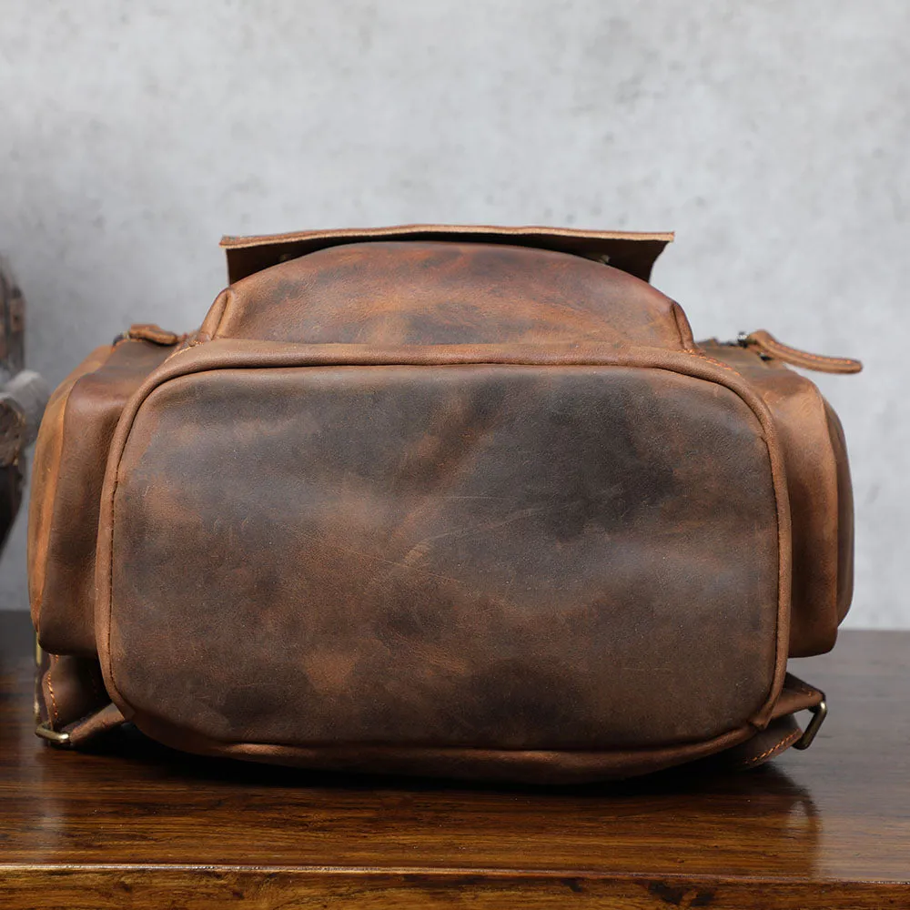 Leather Laptop Backpack | Lascaux