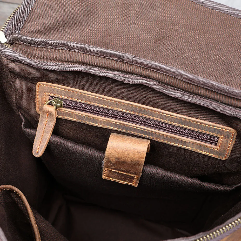 Leather Laptop Backpack | Lascaux