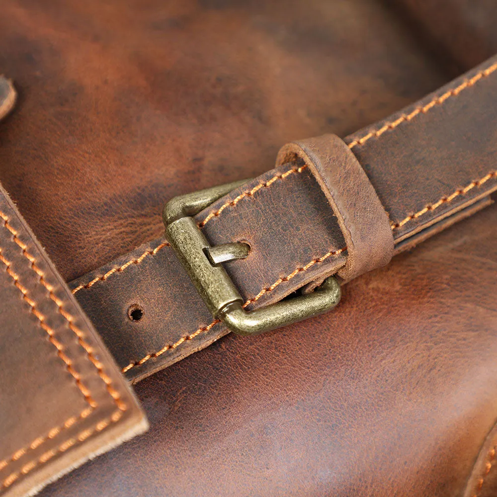 Leather Laptop Backpack | Lascaux