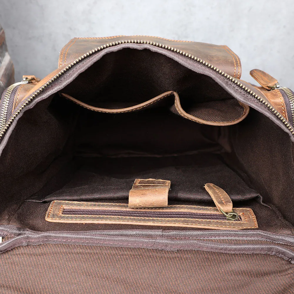 Leather Laptop Backpack | Lascaux