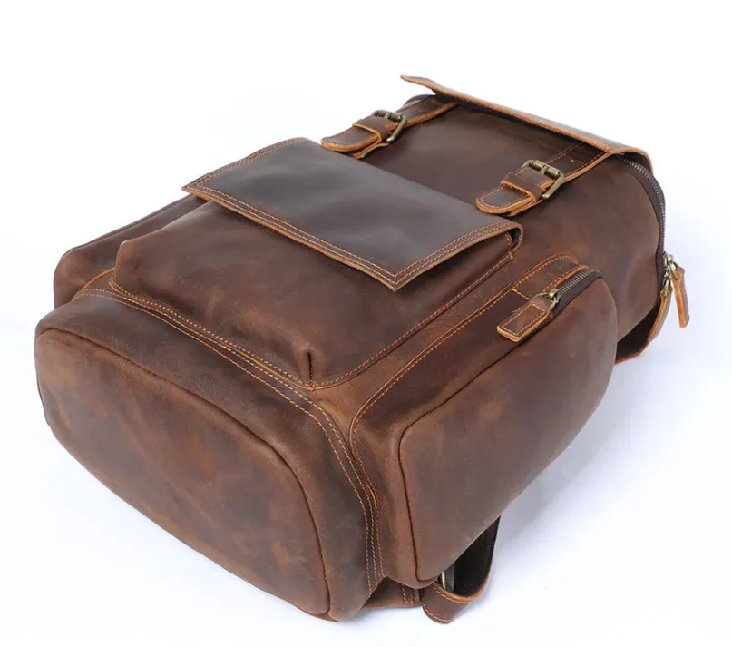 Leather Laptop Backpack | Lascaux