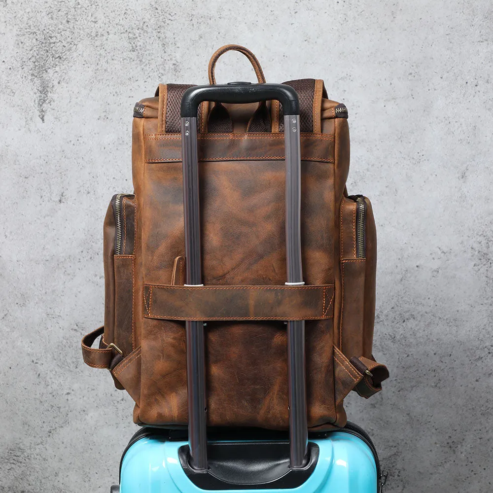 Leather Laptop Backpack | Lascaux