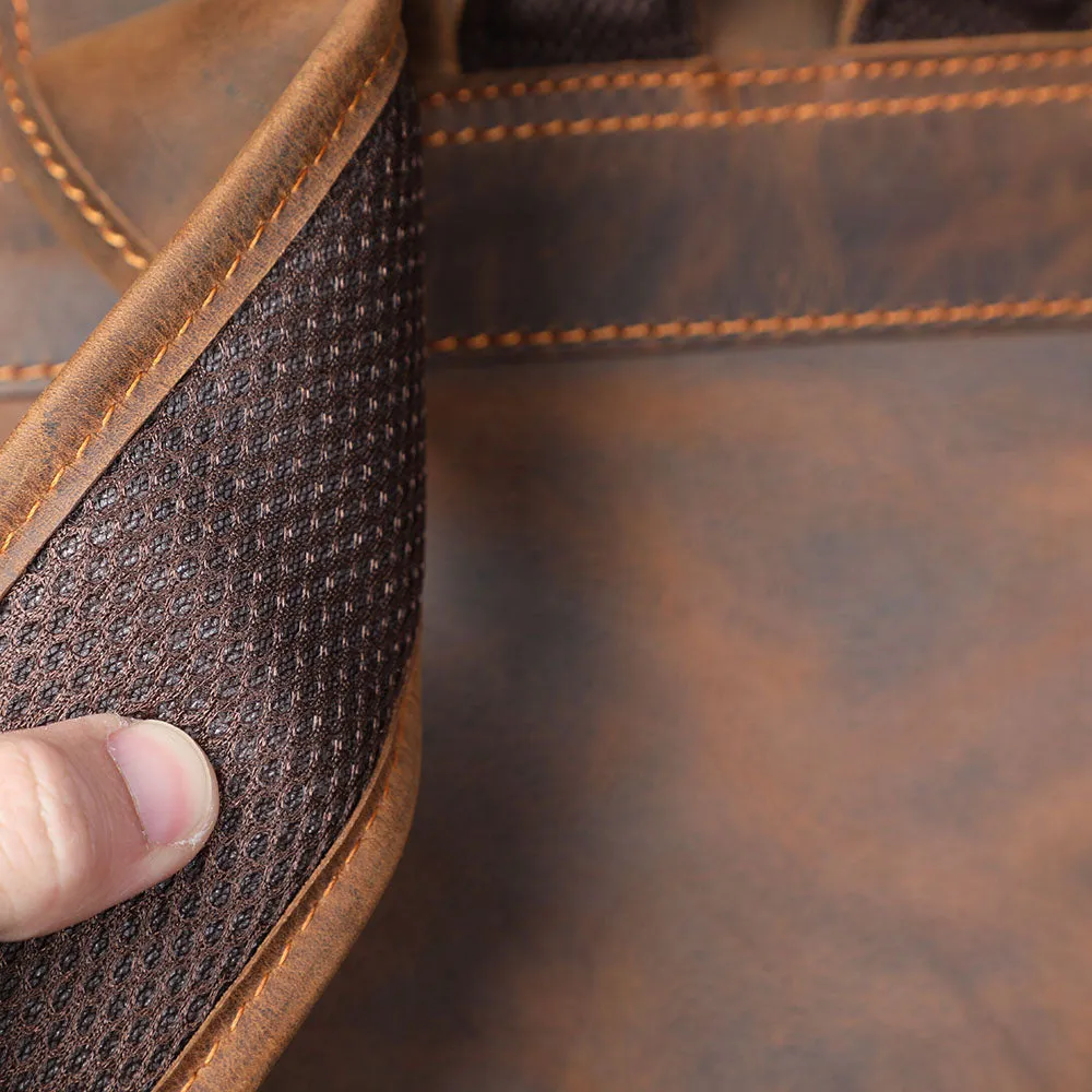 Leather Laptop Backpack | Lascaux