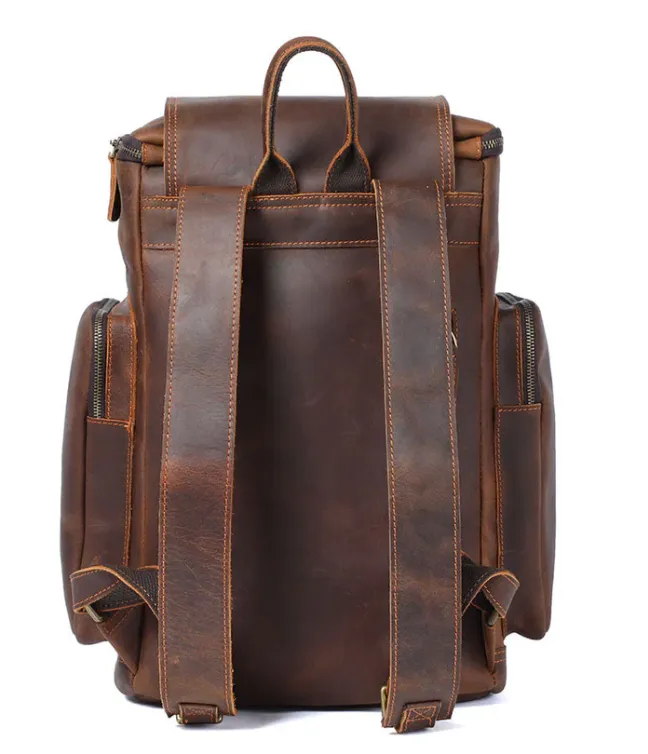 Leather Laptop Backpack | Lascaux