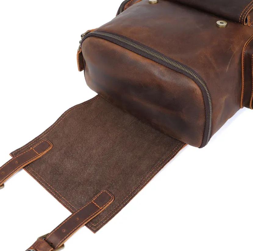 Leather Laptop Backpack | Lascaux