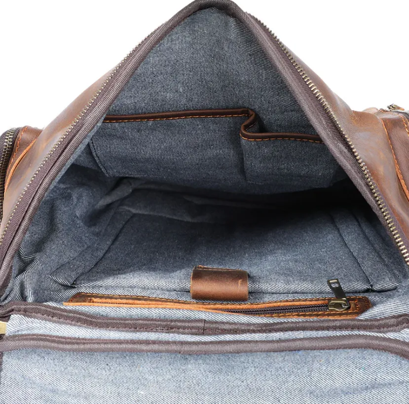 Leather Laptop Backpack | Lascaux