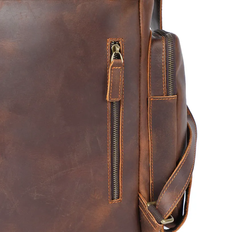 Leather Laptop Backpack | Lascaux