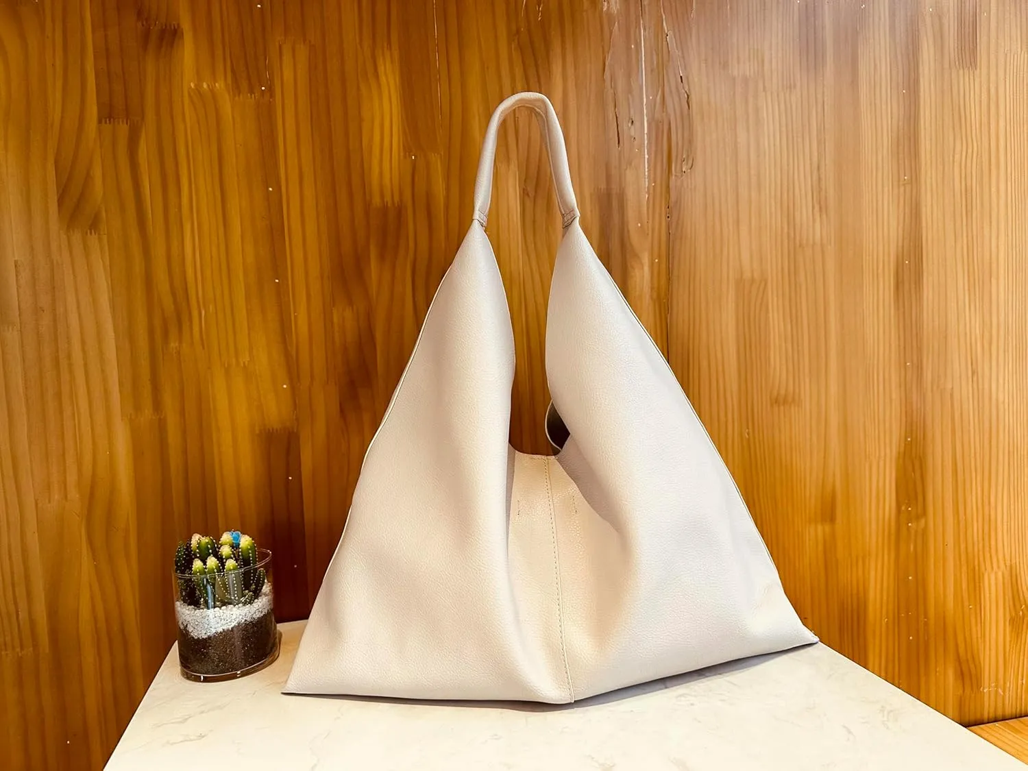 Leather Tote Bag, Oversized Hobo Bags, Large Tote Bag for Women Work, Vegan Leather Handbags Travel