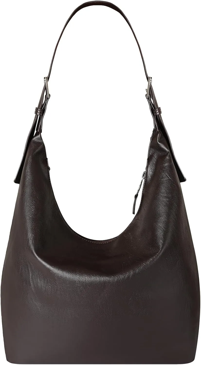 Leather Tote Bag, Oversized Hobo Bags, Large Tote Bag for Women Work, Vegan Leather Handbags Travel