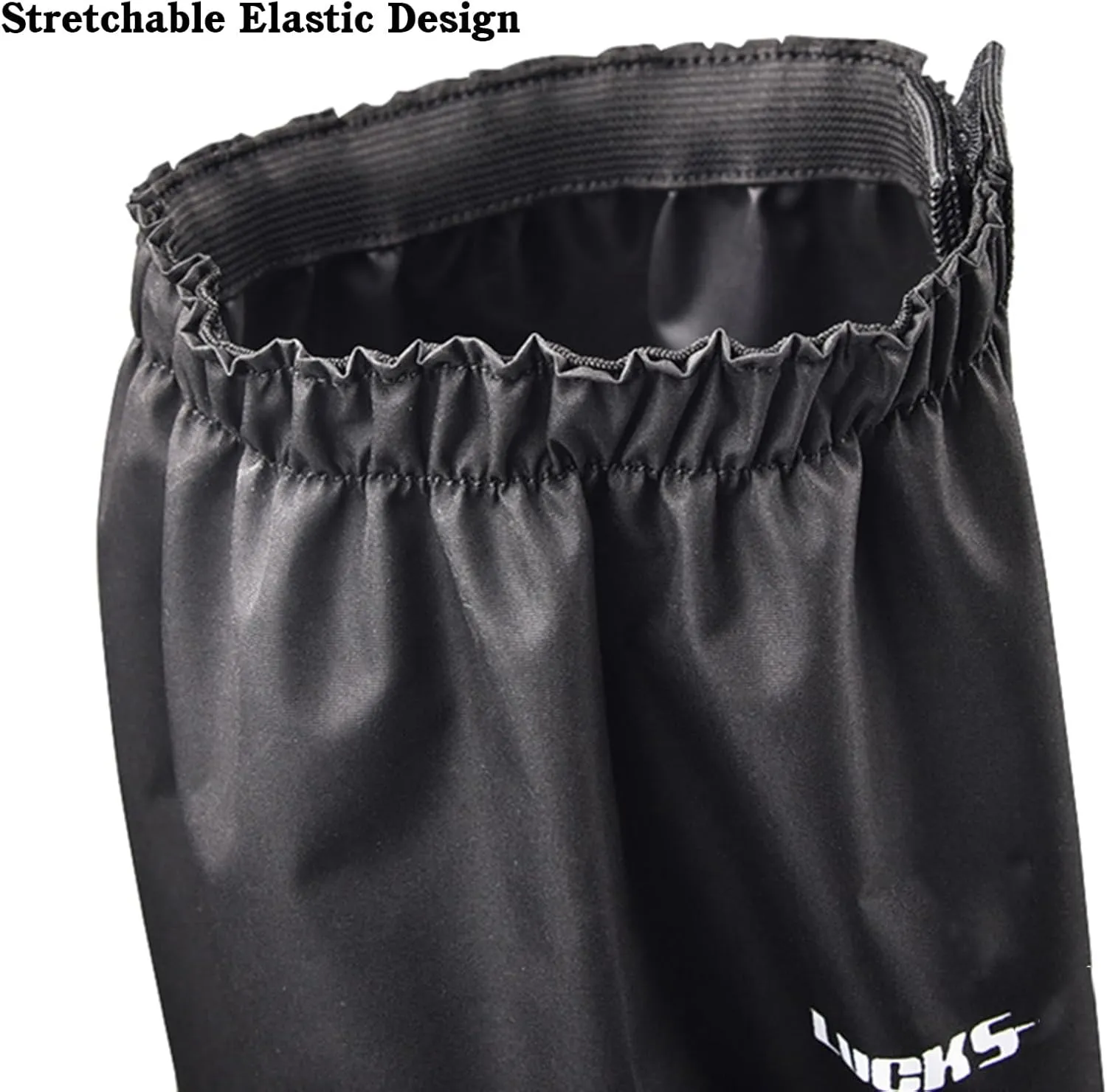 Leg Gaiters,Adjustable Lightweight Shoes Gaiters,Breathable Snake Gaiters Boots,Nylon Material Perfect for Snow Trail Running Hiking Walking Mountain Climbing