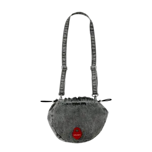 Little Parni Denim Messenger Bag K515 - Grey