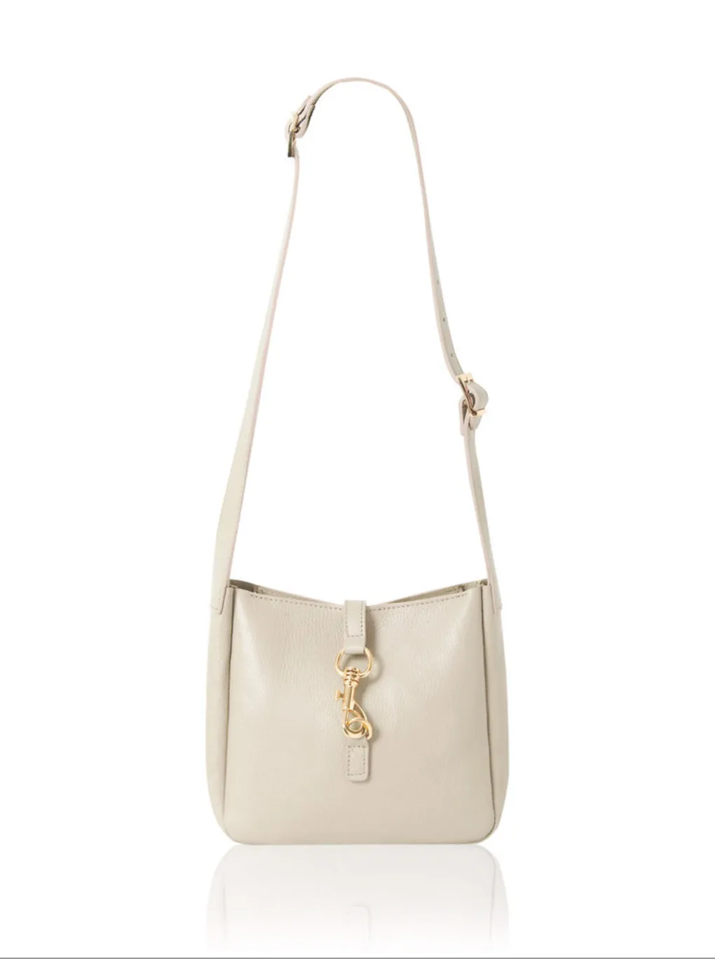 Lucca Messenger Bag | Cream