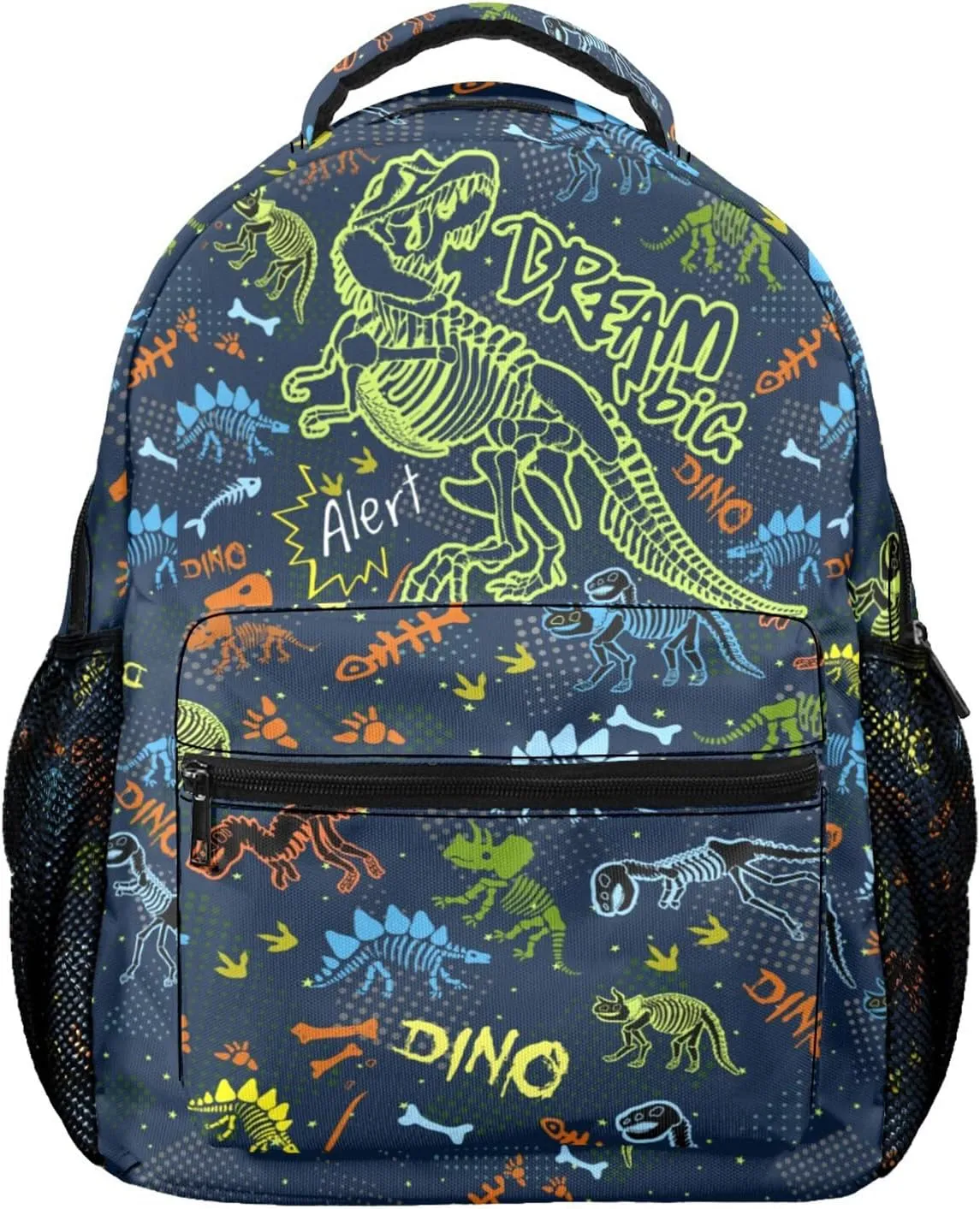 M YESCUSTOM Dinosaur Backpack School Bags, Cute Lightweight Middle School Elementary School Backpacks Laptop Bookbags for Students Boys Girls Kids Gifts