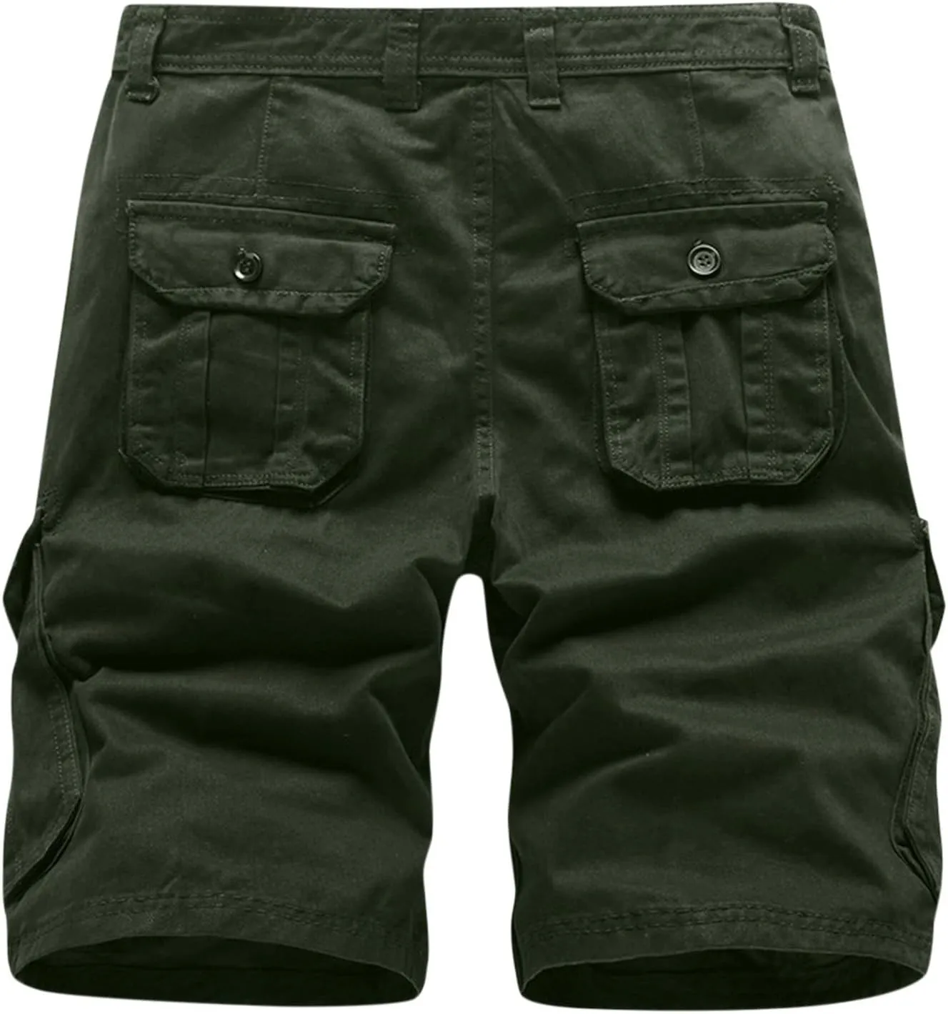 Mens Hiking Cargo Shorts with Pockets Lightweight Cargo Capris Casual Outdoor Golf Fishing Summer Trousers for Men