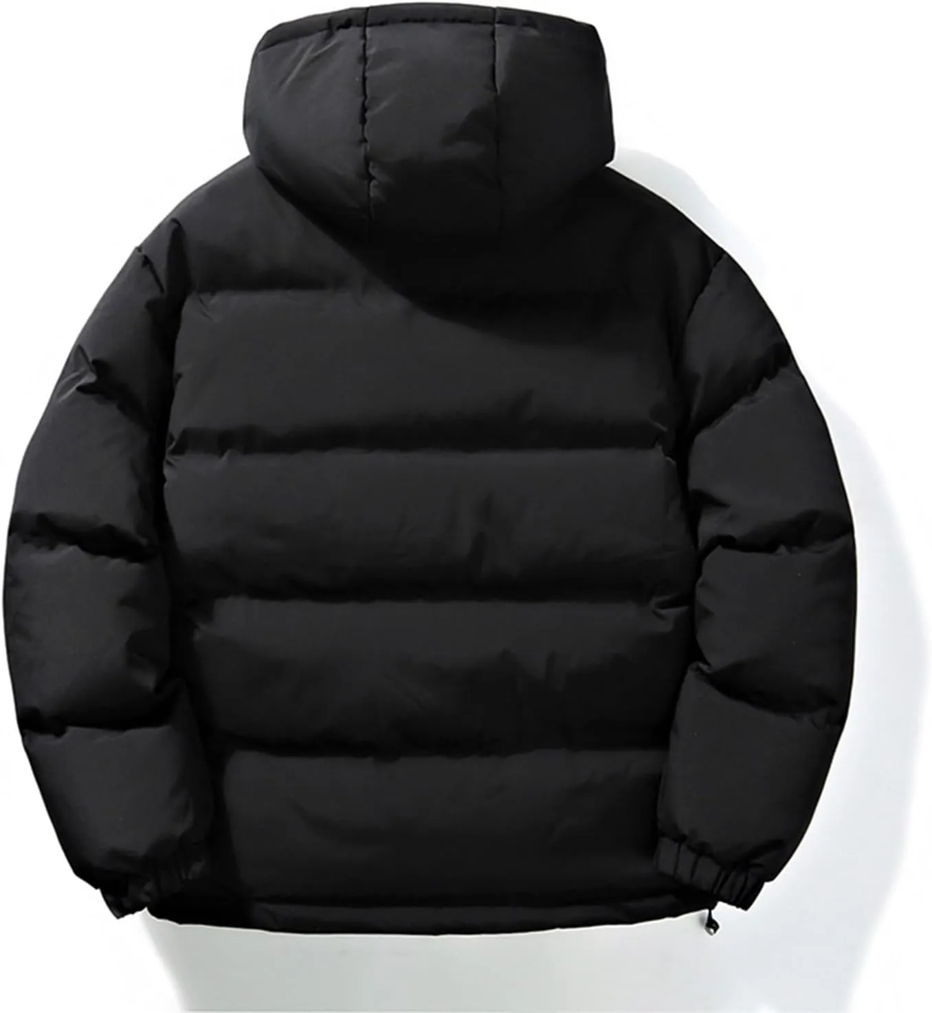 Men's Puffer Jacket Lightweight Warm Winter Coats Water Repellent Windproof Insulated Jacket Zipper Soft Outwear