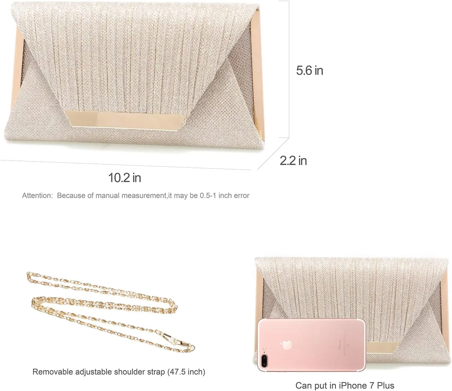 Mihawk Women's Clutch Purses and Bags - Evening Clutches and Handbags