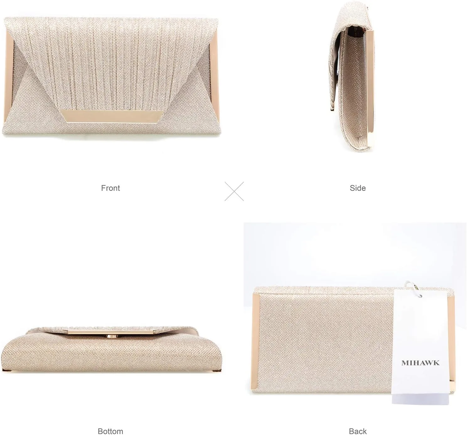 Mihawk Women's Clutch Purses and Bags - Evening Clutches and Handbags