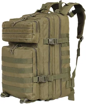 Military Tactical Backpacks 45L Assault Pack Bag Large Rucksack with MOLLE Webbing System For Men Camping Hiking Trekking