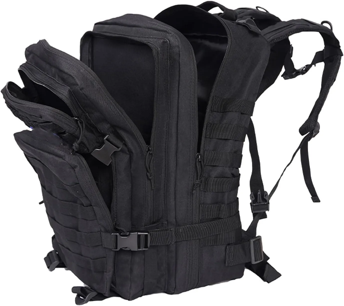 Military Tactical Backpacks 45L Assault Pack Bag Large Rucksack with MOLLE Webbing System For Men Camping Hiking Trekking