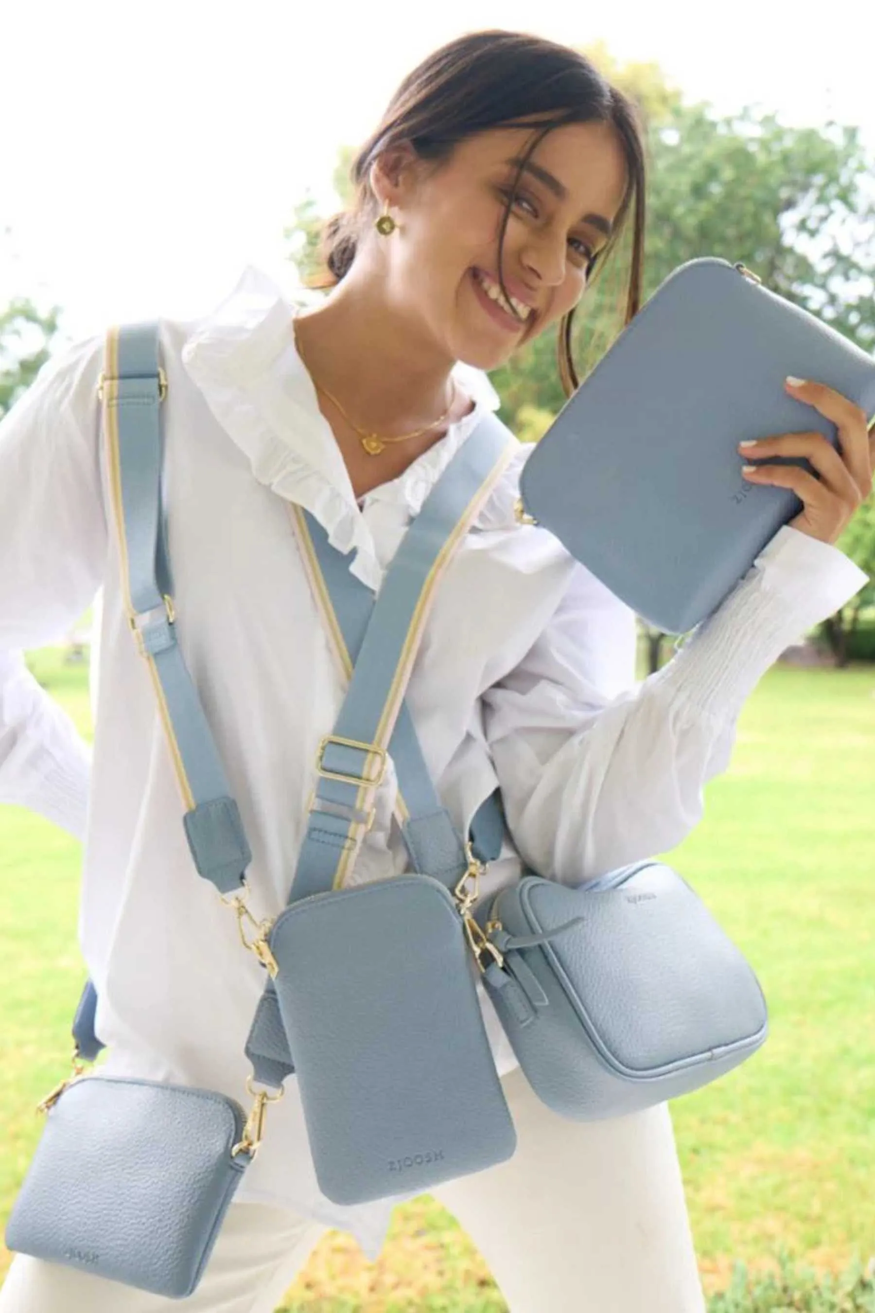 Missy Hugo Cross Body Bag | Denim