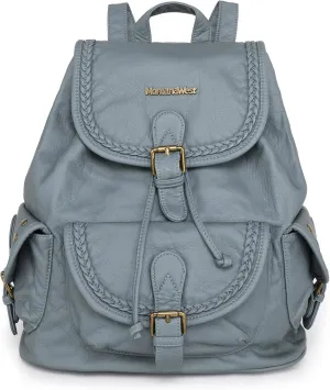 Montana West Backpack Purse for Women Soft Washed Leather Drawstring Casual Travel Large Backpacks