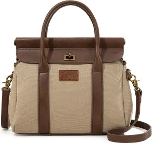Montana West x Lee Purses and Handbags for Women, Top-Handle Satchel Purse Tote Shoulder Bag Crossbody Messenger Bag