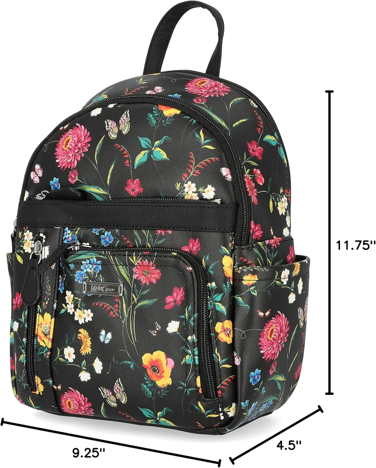 MultiSac Adele Backpack, Dark Dahlia