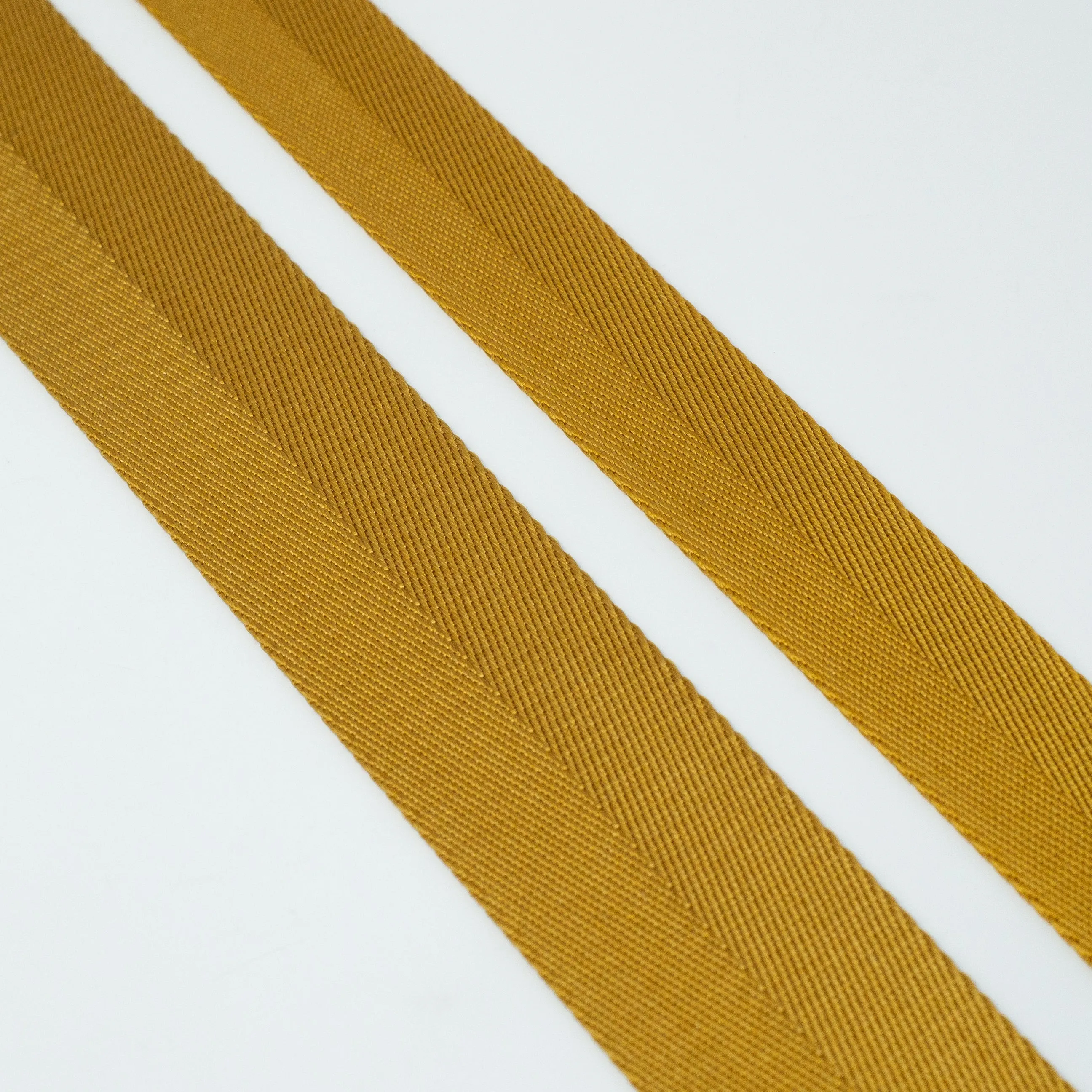 Mustard Gold Nylon Webbing