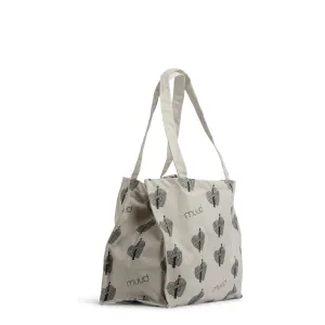 Muud Recycled Shopper - Crocheted Heart