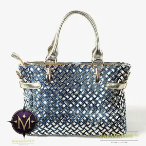 New Diamond-studded Denim Single-shoulder Messenger Bag
