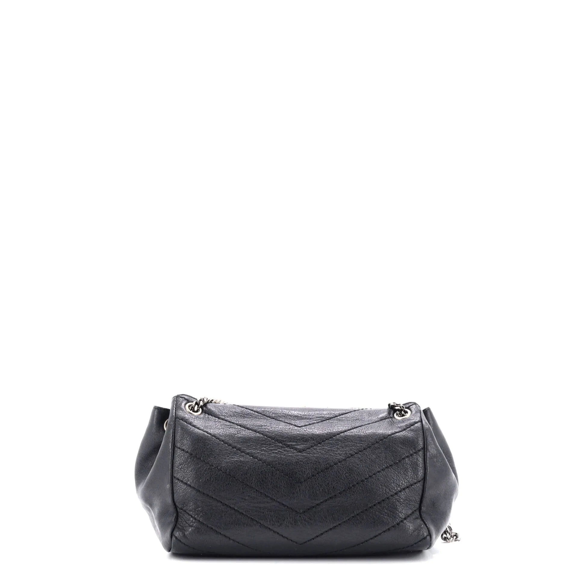 Nolita Satchel Embellished Matelasse Chevron Leather Small
