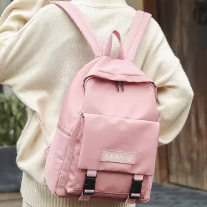 Nylon Backpacks For Women 2019 Teenage Girls Backpack Lady High Capacity School Bag Female Book Bags Lady Back Pack