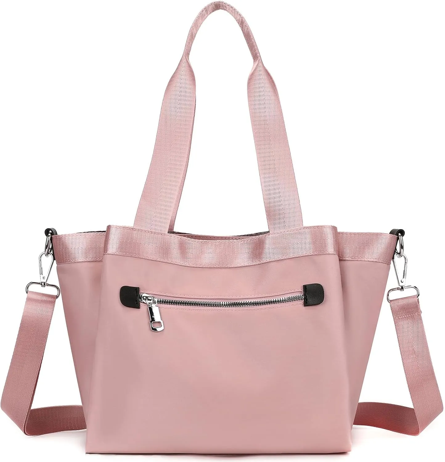 Nylon Crossbody Bags for Women Tote Bag with Pockets Satchel Purse Handbags Shoulder Bags Travel Messenger Bag