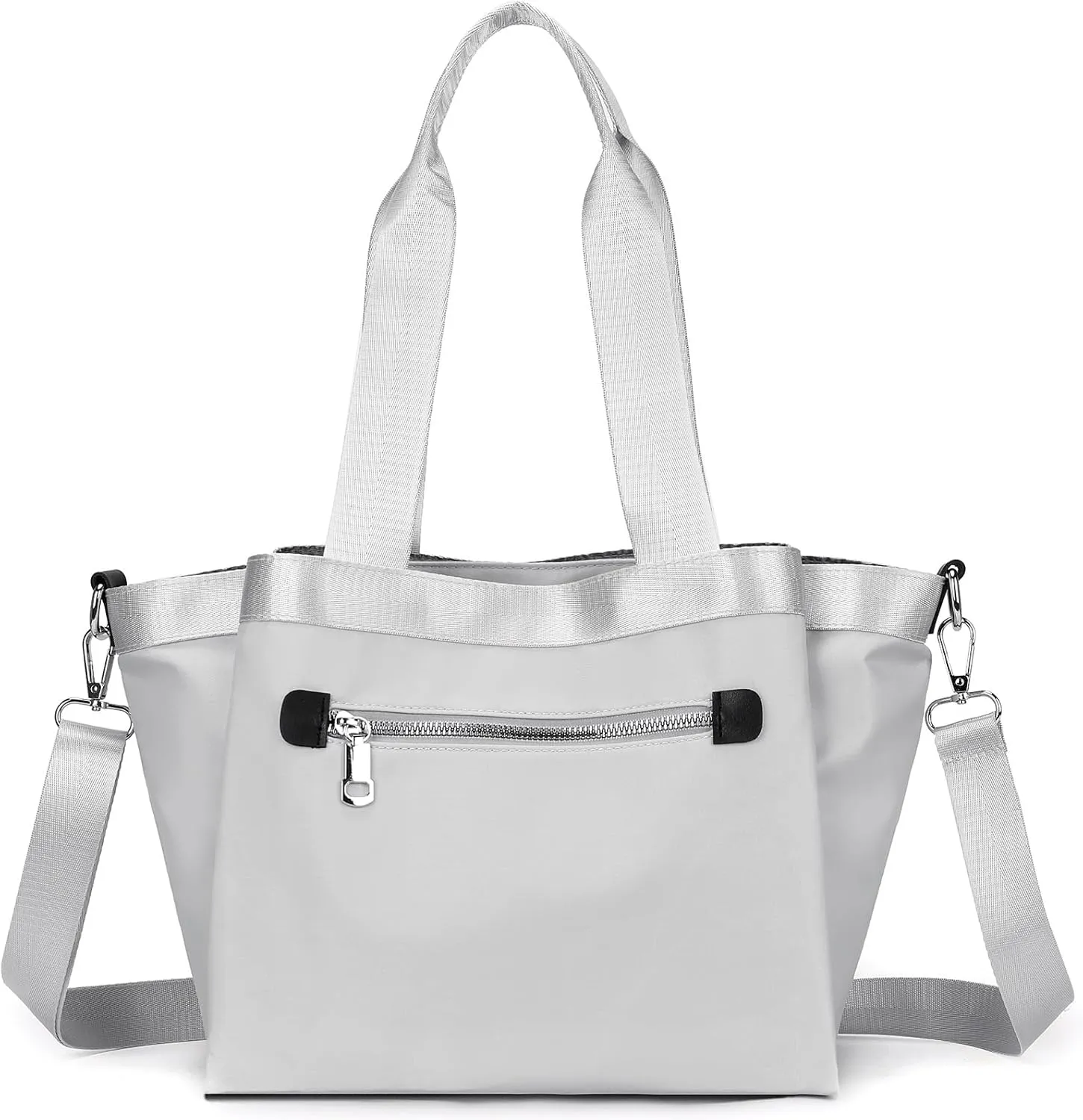 Nylon Crossbody Bags for Women Tote Bag with Pockets Satchel Purse Handbags Shoulder Bags Travel Messenger Bag