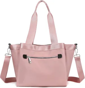 Nylon Crossbody Bags for Women Tote Bag with Pockets Satchel Purse Handbags Shoulder Bags Travel Messenger Bag