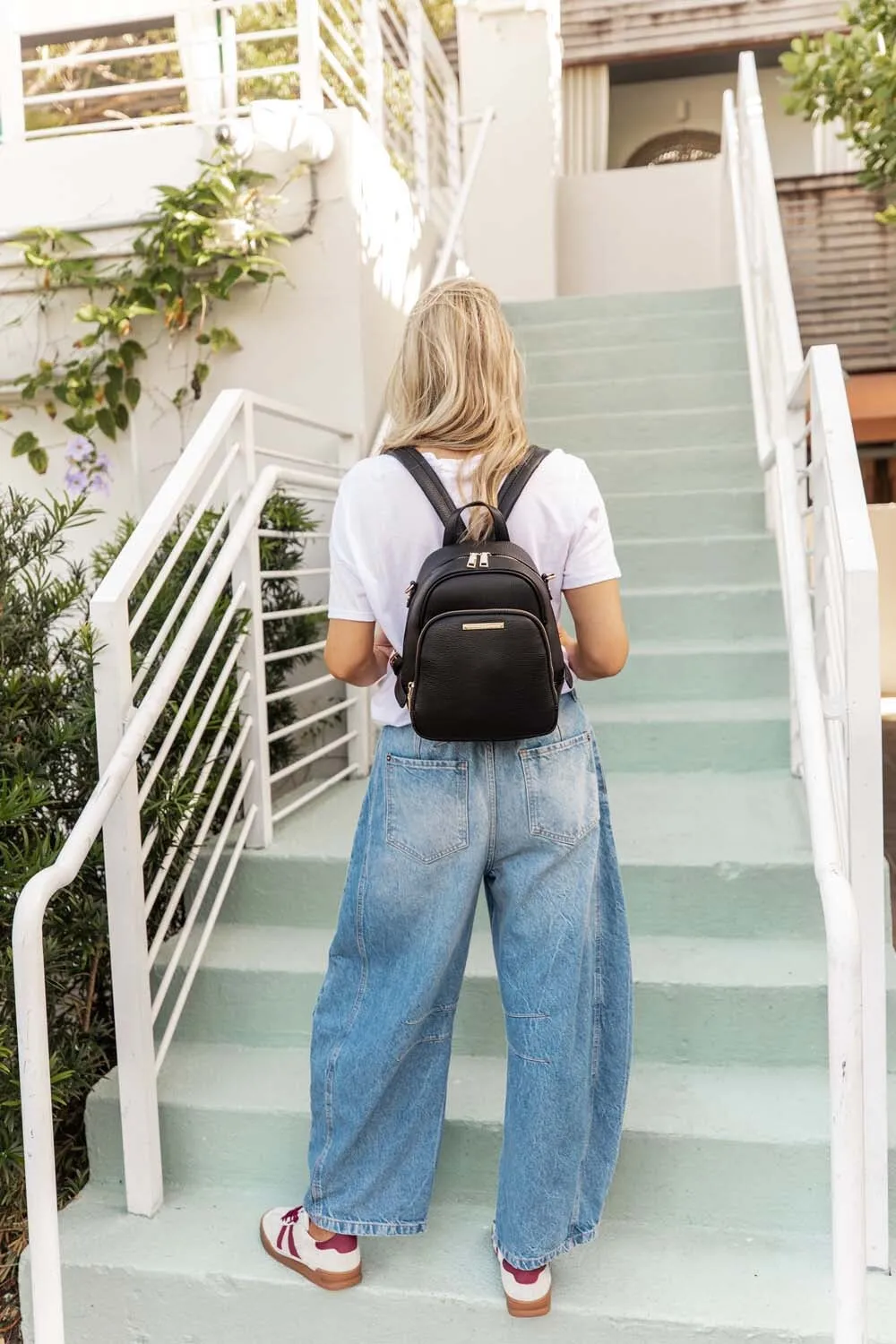 On The Fly Mini Backpack Black