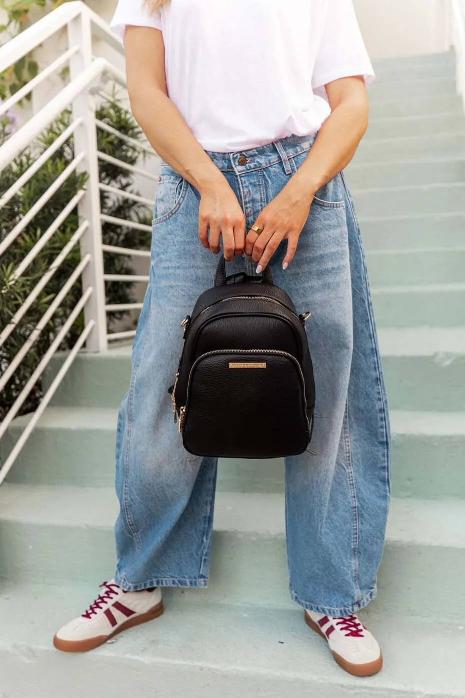On The Fly Mini Backpack Black