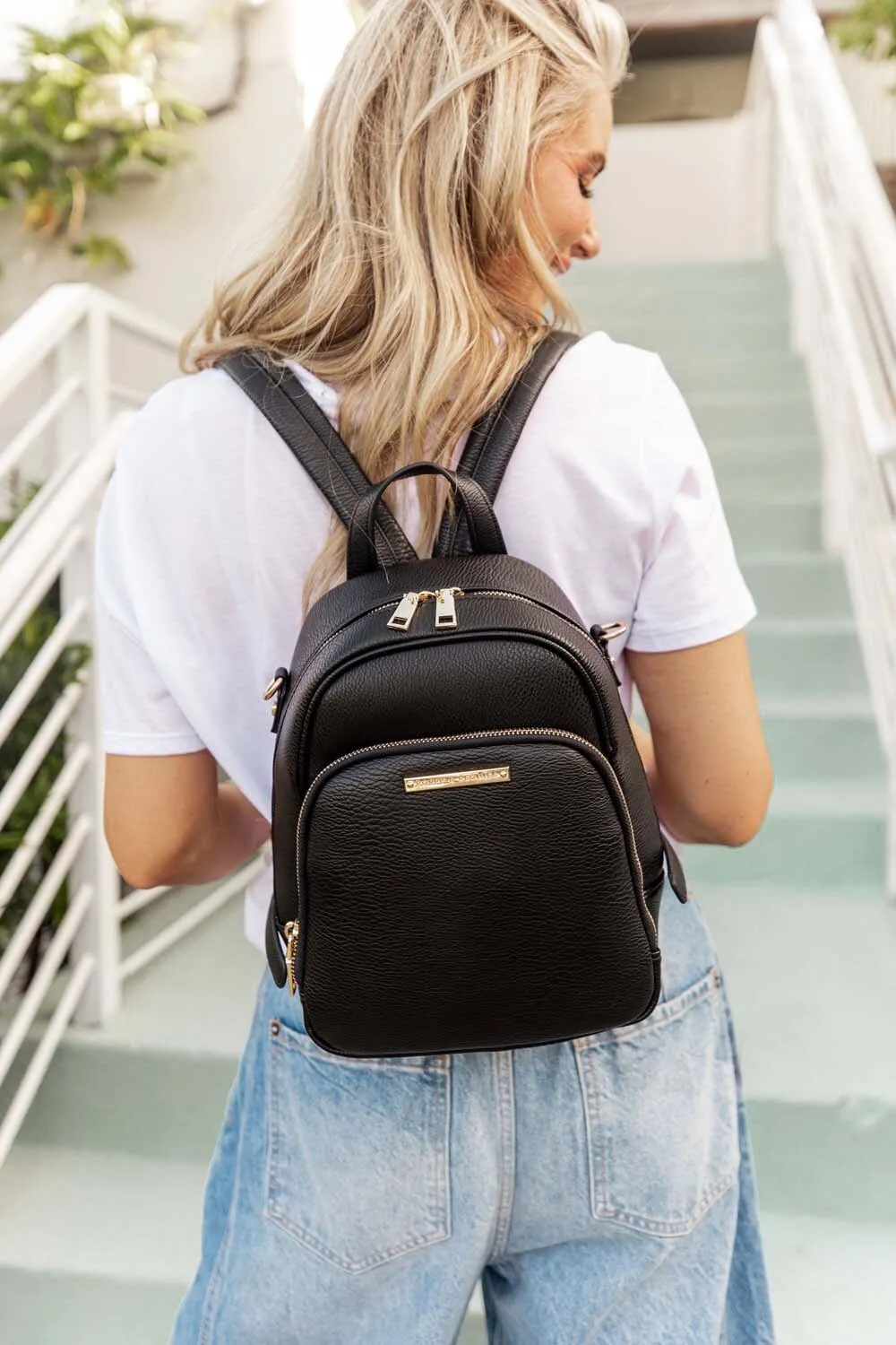 On The Fly Mini Backpack Black