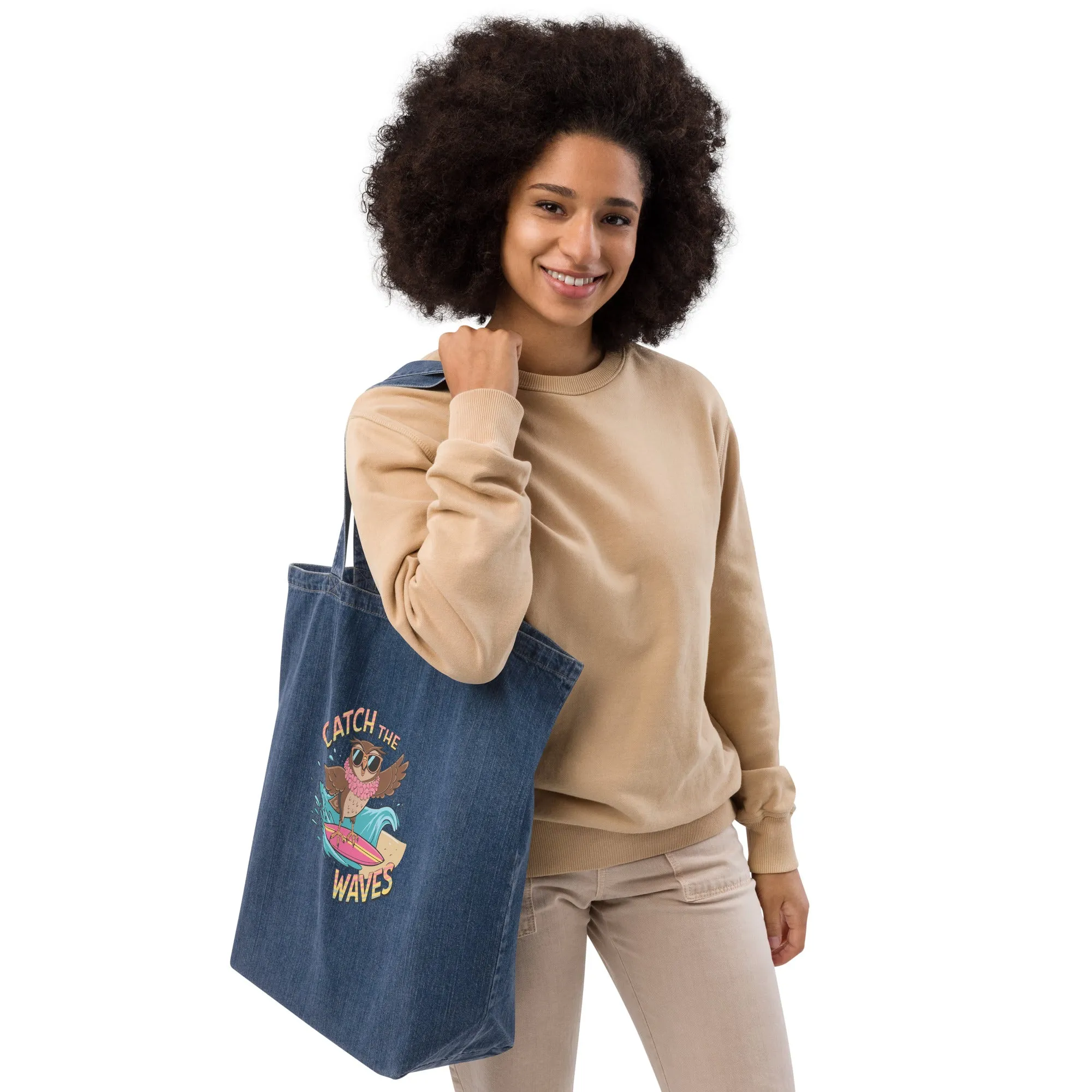 Organic Denim Tote Bag: Durable, Stylish, and Eco-Friendly for Everyday Use